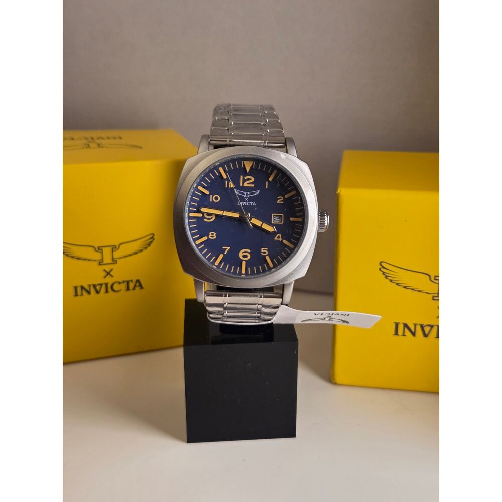 Specialty I by Invicta 69631 44mm Blue Dial Stainless Steel Watch New in Box - Picture 3 of 9